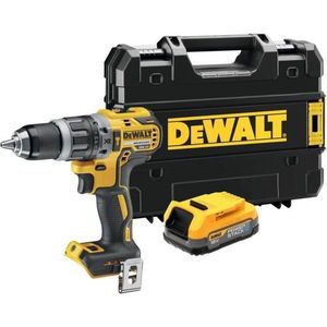 Masina compacta de insurubat si gaurit cu percutie DeWalt DCD796E1T, cu un acumulator POWERSTACK 18V / 1, 7Ah in valiza TSTAK imagine