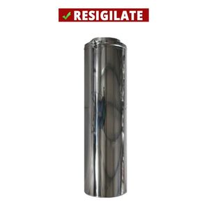 PRODUS RESIGILAT!!! Element din inox la 1 metru inaltime Fornello, diametru interior 120 mm, pentru centrale pe lemn, carbune si peleti imagine