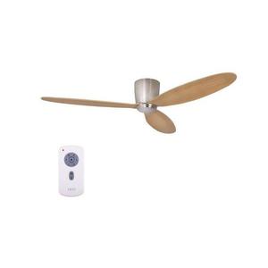 lator de tavan Lucci air 210519 AIRFUSION RADAR crom/lemn + telecomandă imagine