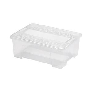 Cutie de depozitare TEX BOX 10 l transparent imagine