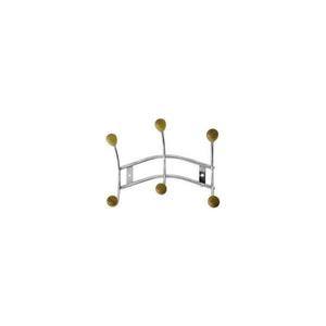 Cuier de perete 11, 5x21 cm crom lucios imagine