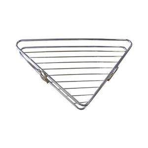 Raft de colț pentru duș 25x34 cm crom lucios imagine