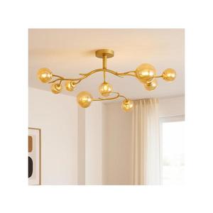 Lustră LED aplicată Brilagi MISTEL 9xG9/3W/230V auriu imagine