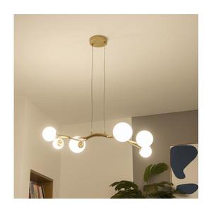 Lustră LED pe cablu Brilagi MISTEL 6xG9/3W/230V auriu/alb imagine