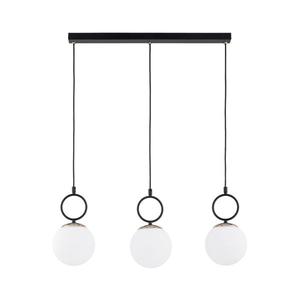 Lustră pe cablu LISTER 3xE14/10W/230V negru/alb imagine