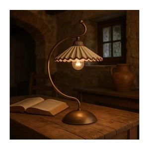 Lampă de masă ONLI ROSINA 1xE14/6W/230V bronz imagine