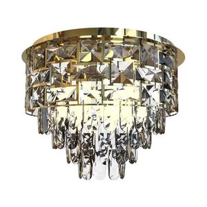 Plafonieră LUXURIA 9xE14/40W/230V d. 48 cm auriu imagine