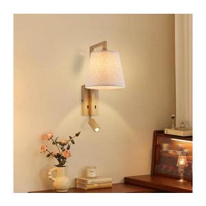 Lampă LED de perete Brilagi RAYA 1xE14/40W/230V + LED/3W in/bej imagine