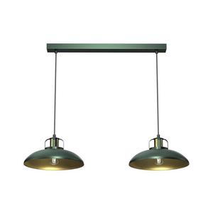 Lustră pe cablu Brilagi FLAMENGO 2xE27/60W/230V verde imagine