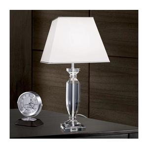 Lampă de cristal de masă Orion LA 4-1207 POKAL 1xE27/60W/230V alb/transparent imagine