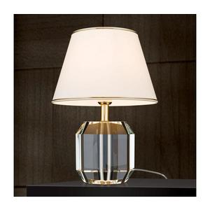 Lampă de masă Orion LA 4-1208 ALEXIS 1xE27/60W/230V crem/auriu/transparent imagine