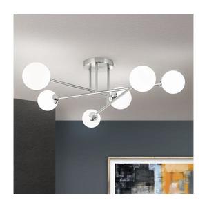 Lustră aplicată Orion DL 7-786/6 SNOWWHITE 6xG9/20W/230V d. 84 cm crom mat imagine