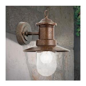 Lampă de perete de exterior Orion AL 11-1205 LEONIE 1xE27/60W/230V IP44 bronz imagine