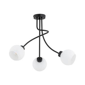 Lustră aplicată PLENA 3xE27/15W/230V negru imagine