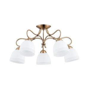 Lustră aplicată FILA 5xE27/15W/230V bronz imagine