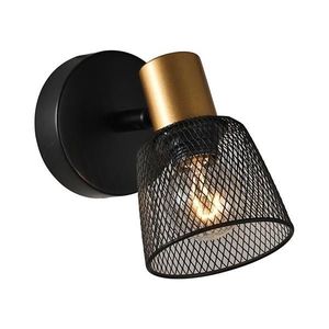 Spot de perete Prezent 75470 DAYTONA 1xE14/40W/230V negru/auriu imagine