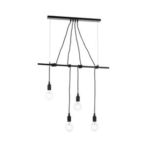 Lustră pe cablu ONLI WIRE 4xE27/15W/230V negru imagine