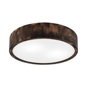 Plafonieră OAK SMOKY 2xE27/15W/230V ø 37, 5 cm stejar/maro închis imagine