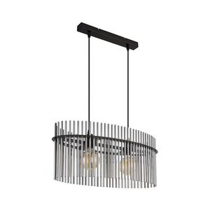 Lustră pe cablu Globo 15698H3 GORLEY 2xE27/60W/230V negru imagine