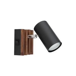 Spot de perete Globo 57909-1 KAYDEN 1xGU10/25W/230V negru imagine