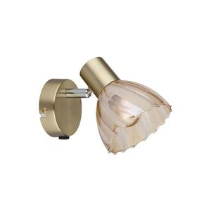 Spot de perete Globo 54315M-1 ZACHERY 1xE14/40W/230V auriu imagine