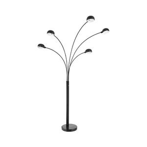 Lampadar Globo 58228NB SEYMOUR 5xE14/40W/230V negru imagine