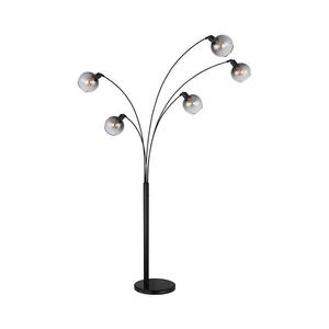 Lampadar Globo 58228NBS SEYMOUR 5xE27/40W/230V fumuriu imagine