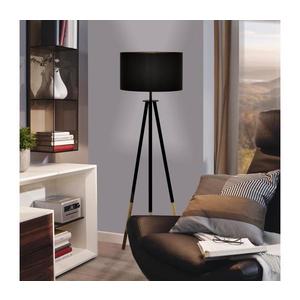 Lampadar Eglo 55291 BIDFORD 1xE27/60W/230V negru/maro imagine