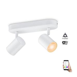 Spot LED RGBW dimabil IMAGEO 2xGU10/4, 9W/230V Wi-Fi alb WiZ imagine