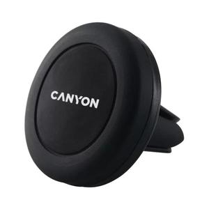 Suport auto magnetic de telefon Canyon negru rotund imagine