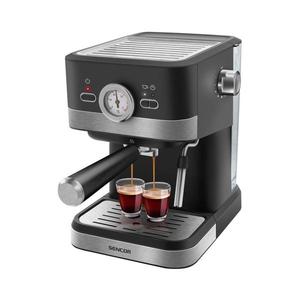 Espressor Sencor 1050W/230V negru/crom mat imagine