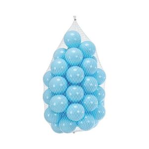 Bile din plastic 50 buc. d. 7 cm albastru imagine