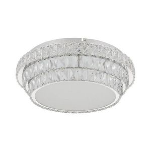 Plafonieră LED dimabilă Globo 68157-48 KLARA LED/48W/230V d. 50 cm + telecomandă imagine