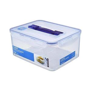 Caserolă LOCK 6, 5 l albastru/transparent imagine