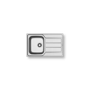 Chiuvetă de bucătărie Pyramis 100178701 ATHENA 79x50 cm satin imagine