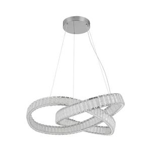 Lustră LED dimabilă pe cablu Globo 67162-110CCT MUCKY 110W/230V d. 78 cm + telecomandă imagine