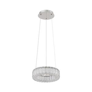 Lustră LED dimabilă pe cablu Globo 67162-30 MUCKY LED/30W/230V d. 30 cm + telecomandă imagine
