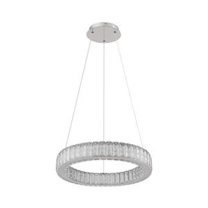 Lustră LED dimabilă pe cablu Globo 67162-50 MUCKY LED/50W/230V d. 50 cm + telecomandă imagine