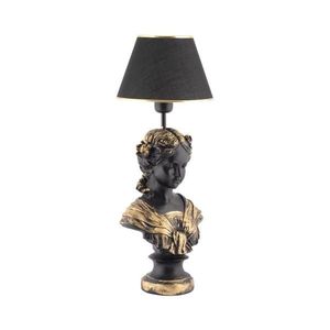 Lampă de masă OPELYA 1xE27/40W/230V negru/auriu imagine