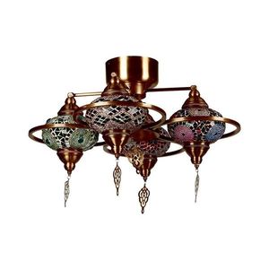 Lustră aplicată YENI 4xE27/40W/230V alamă imagine