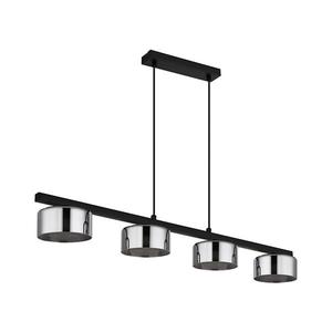 Lustră LED pe cablu Globo 16055-4HS HIGGINS 4xGX53/6W/230V fumuriu/negru imagine