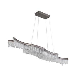 Lustră LED pe cablu Globo 67348H JULIET LED/35W/230V 3200K crom mat imagine