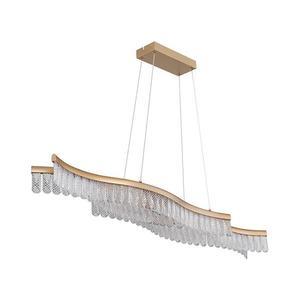 Lustră LED pe cablu Globo 67348HG JULIET LED/35W/230V 3200K auriu imagine