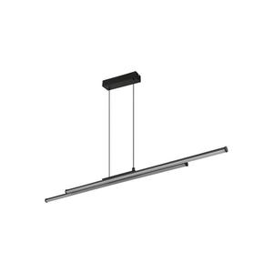 Lustră LED pe cablu Globo 67342-24H KIRINA LED/24W/230V 3000K negru imagine