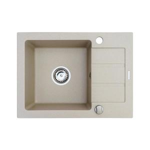 Chiuvetă de bucătărie Pyramis 70165801 NEXT 62x44 cm granit/bej imagine