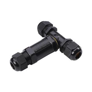 Conector impermeabil IP68 negru imagine
