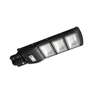 Lampă LED stradală solară dimabilă LED/12W/3, 2V 6000K IP65 10000 mAh + telecomandă imagine