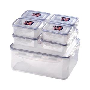 SET 7x caserolă LOCK albastru/transparent imagine