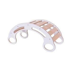 Leagăn multifuncțional Montessori alb/arțar imagine