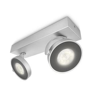 Spot LED dimabil Philips 53172/48/16 MYLIVING CLOCKWORK 2xLED/4, 5W/230V imagine